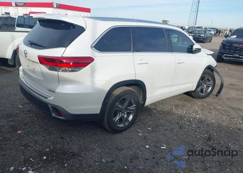 2018 Toyota Highlander Limited Platinum из США, поврежденный, VIN 5TDYZRFH5JS287067